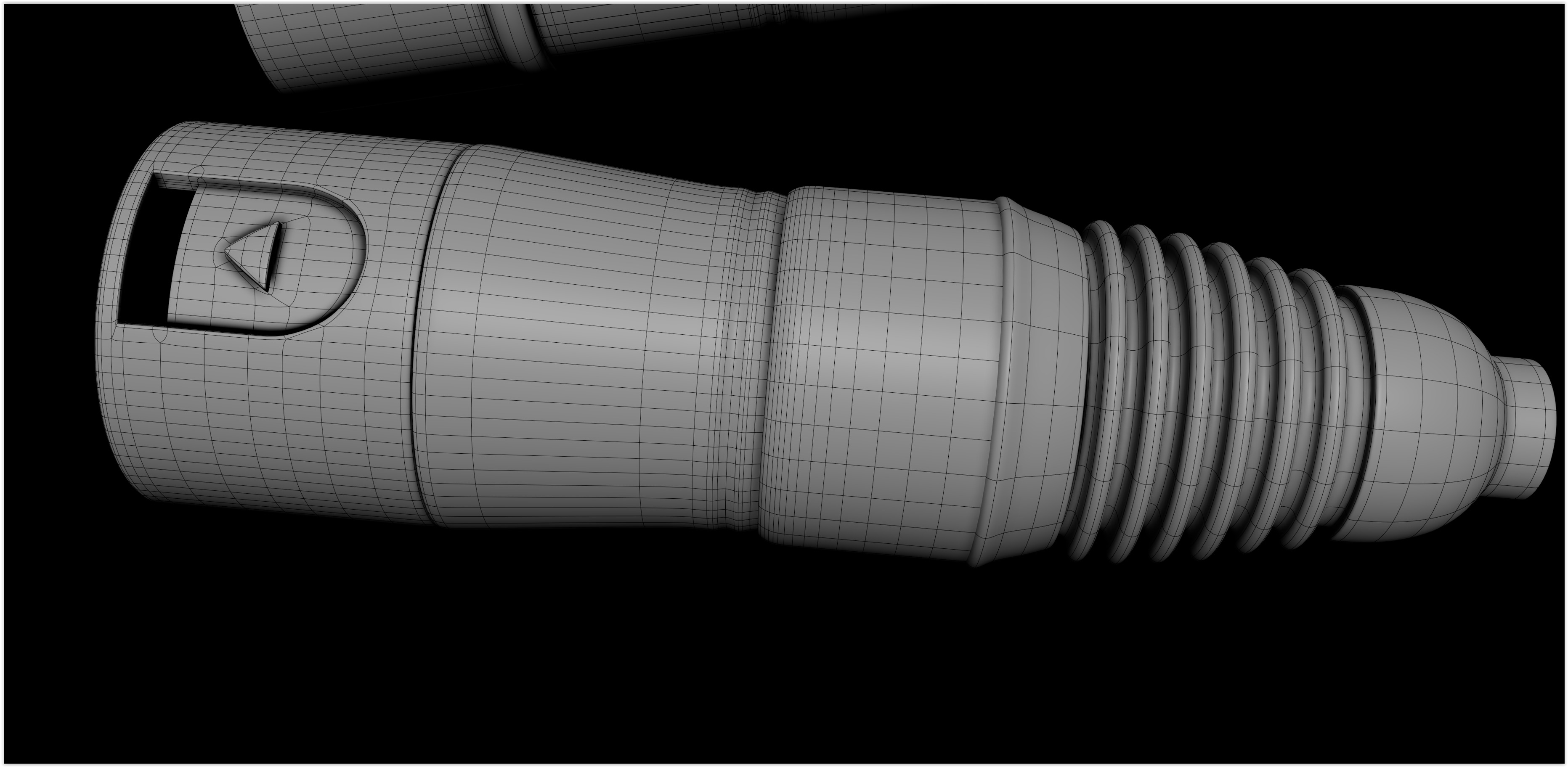 Realistic HQ Shure SM57 Dynamic Microphone plus Accesories 3D model_50