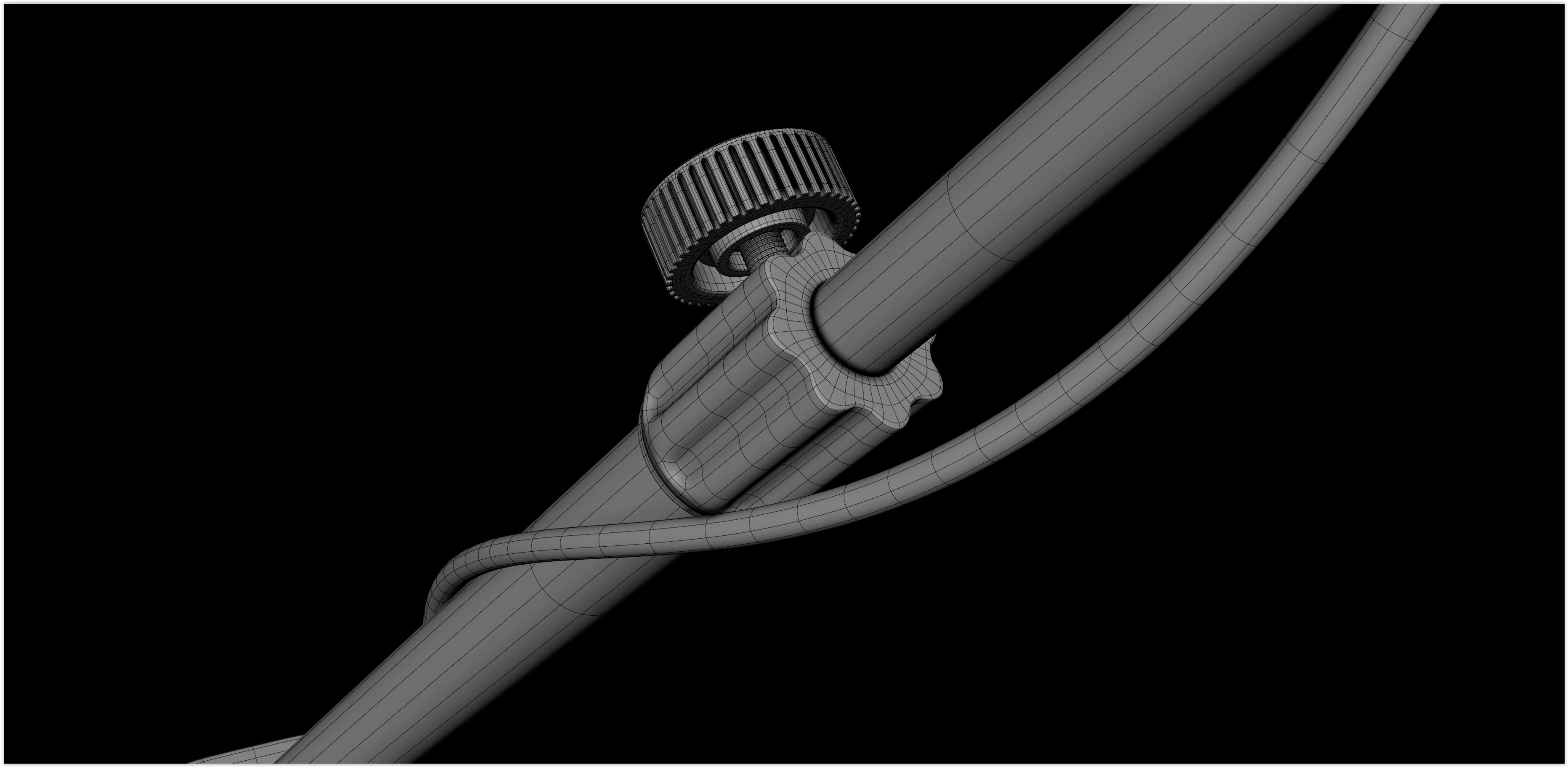 Realistic HQ Shure SM57 Dynamic Microphone plus Accesories 3D model_26