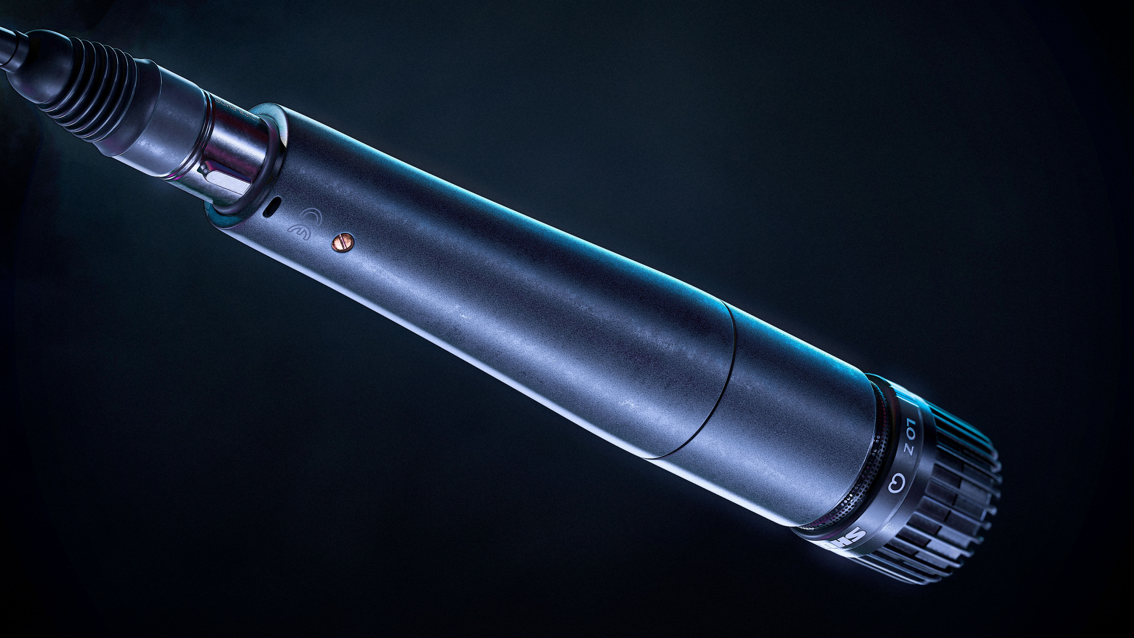 Realistic HQ Shure SM57 Dynamic Microphone plus Accesories 3D model_2