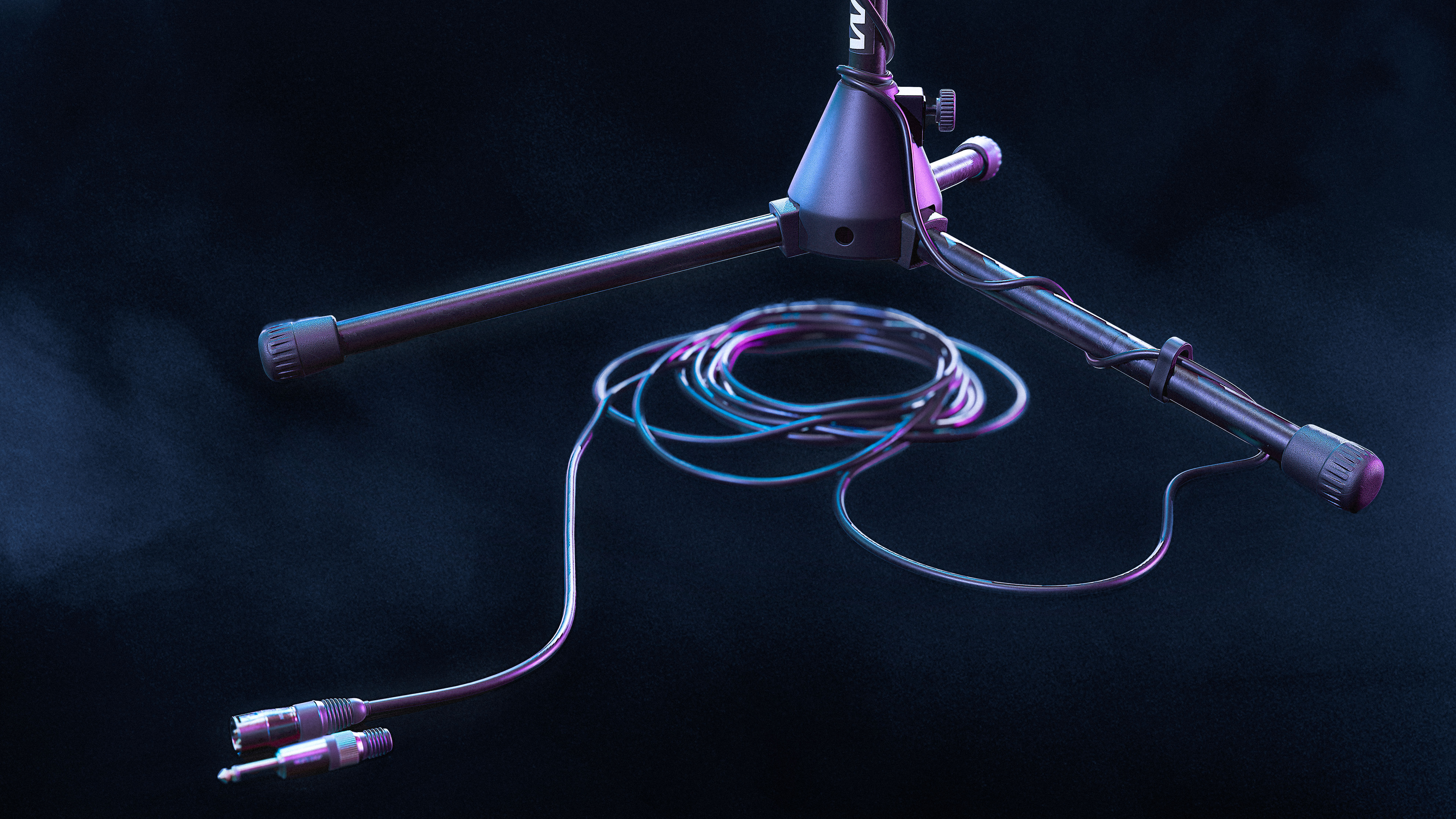 Realistic HQ Shure SM57 Dynamic Microphone plus Accesories 3D model_11