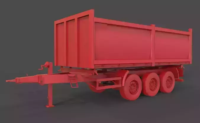 Trailer mod25 3D print model
