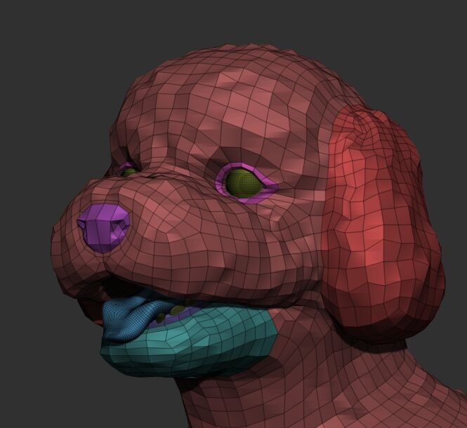 Caniche toy - Poodle 3D print model_5