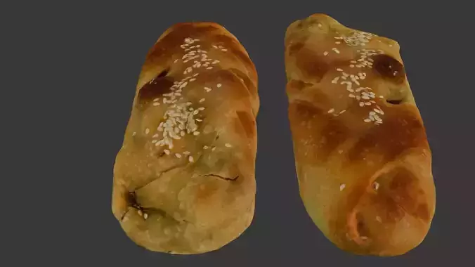 Sesame Bread Roll Scan