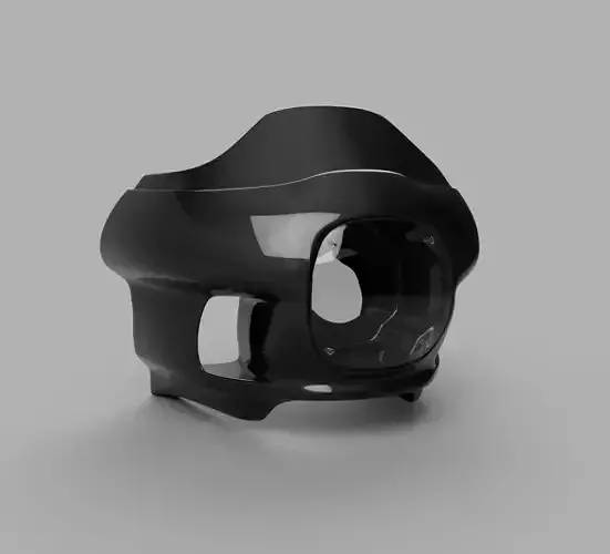Harley-Davidson 1984 FXST Inspired Fairing 3D print model