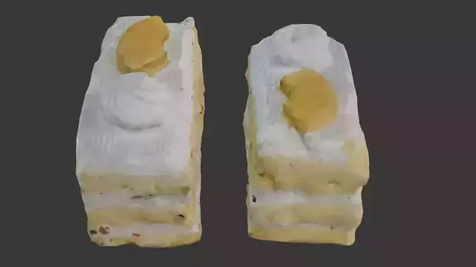 Layered Cream Cake Scan