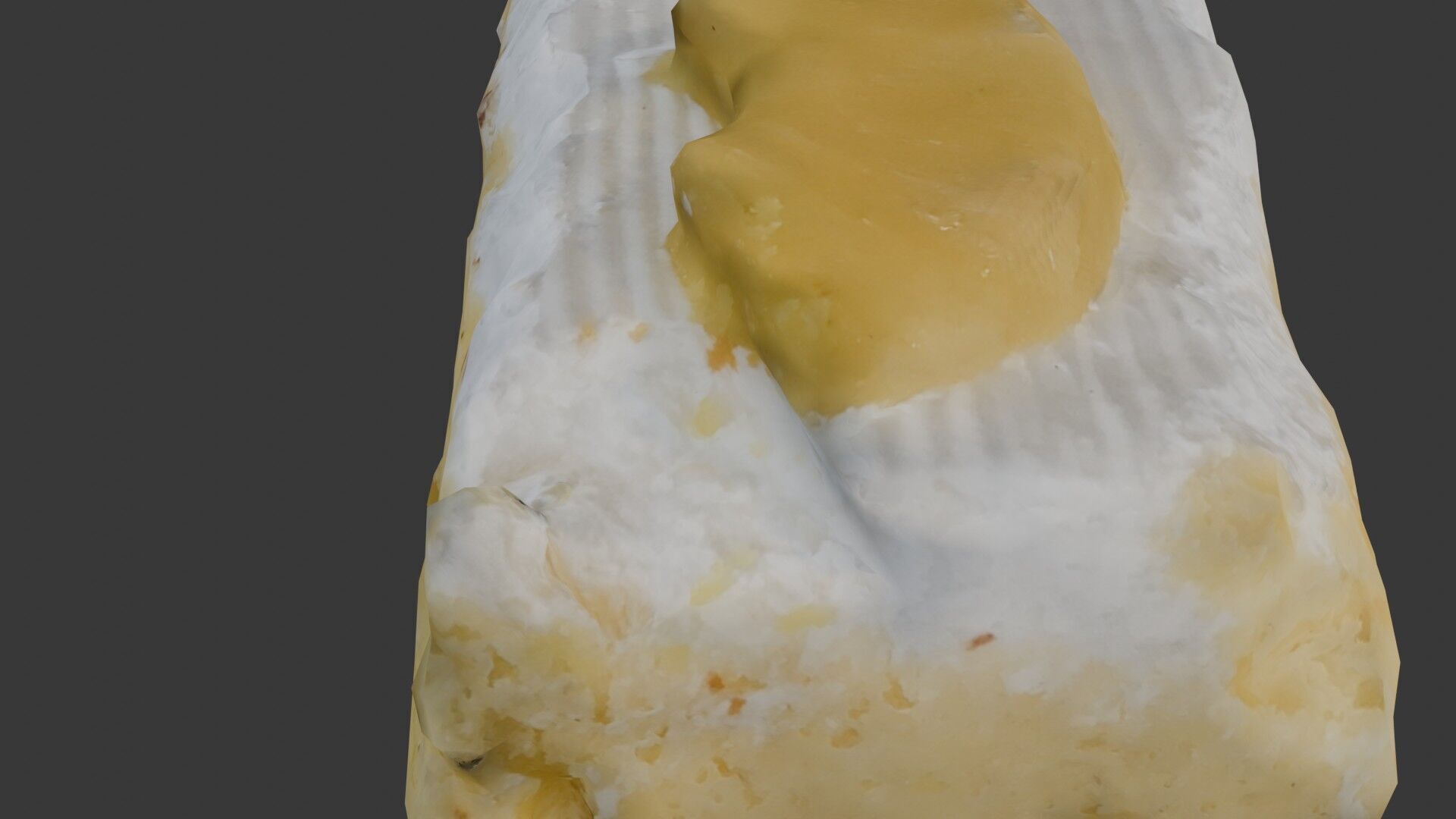 Layered Cream Cake Scan Low-poly 3D model_3