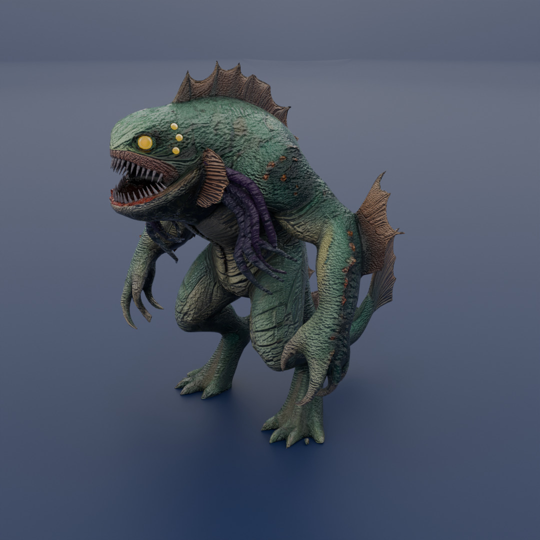 Father Dagon 3D model_2