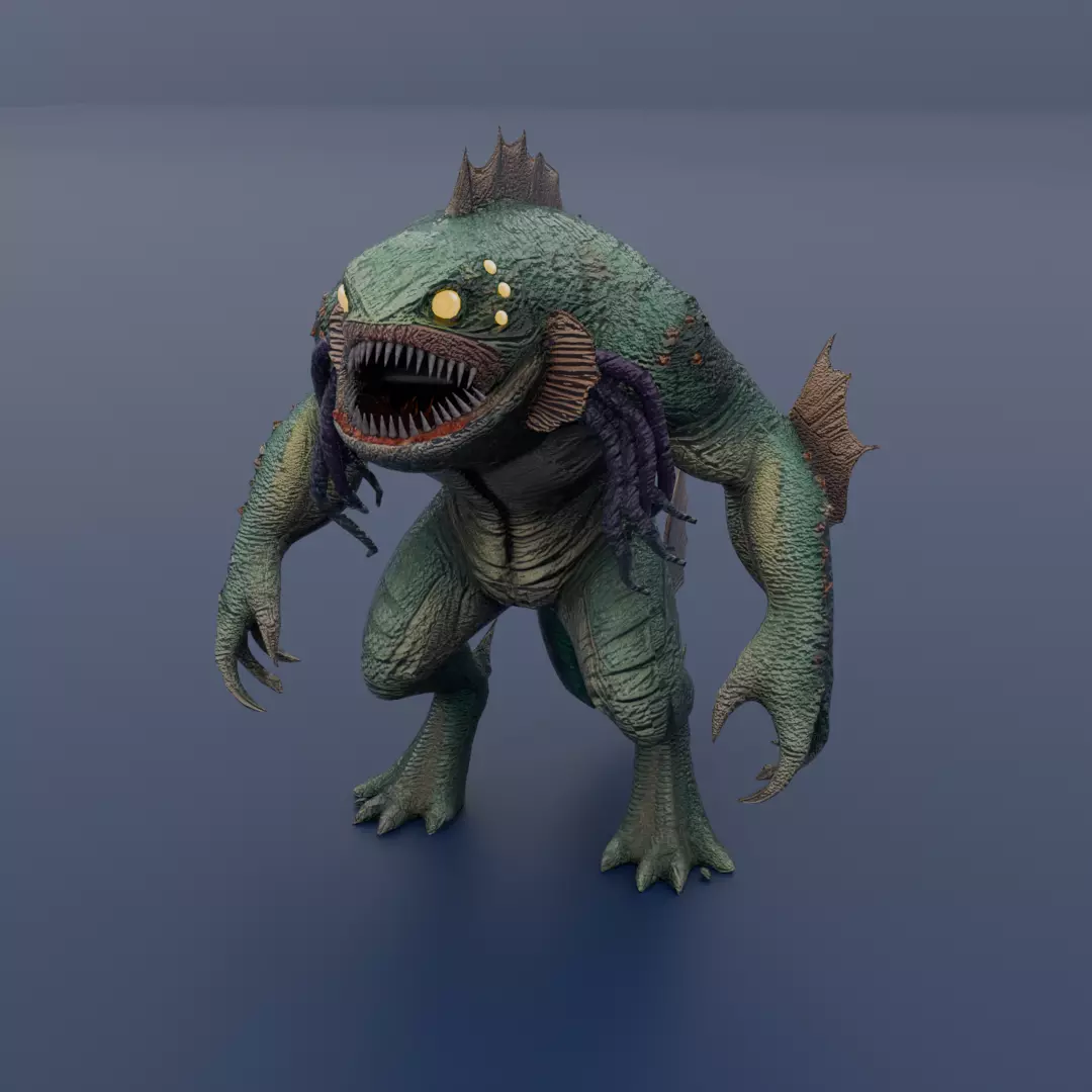 Father Dagon 3D model_0