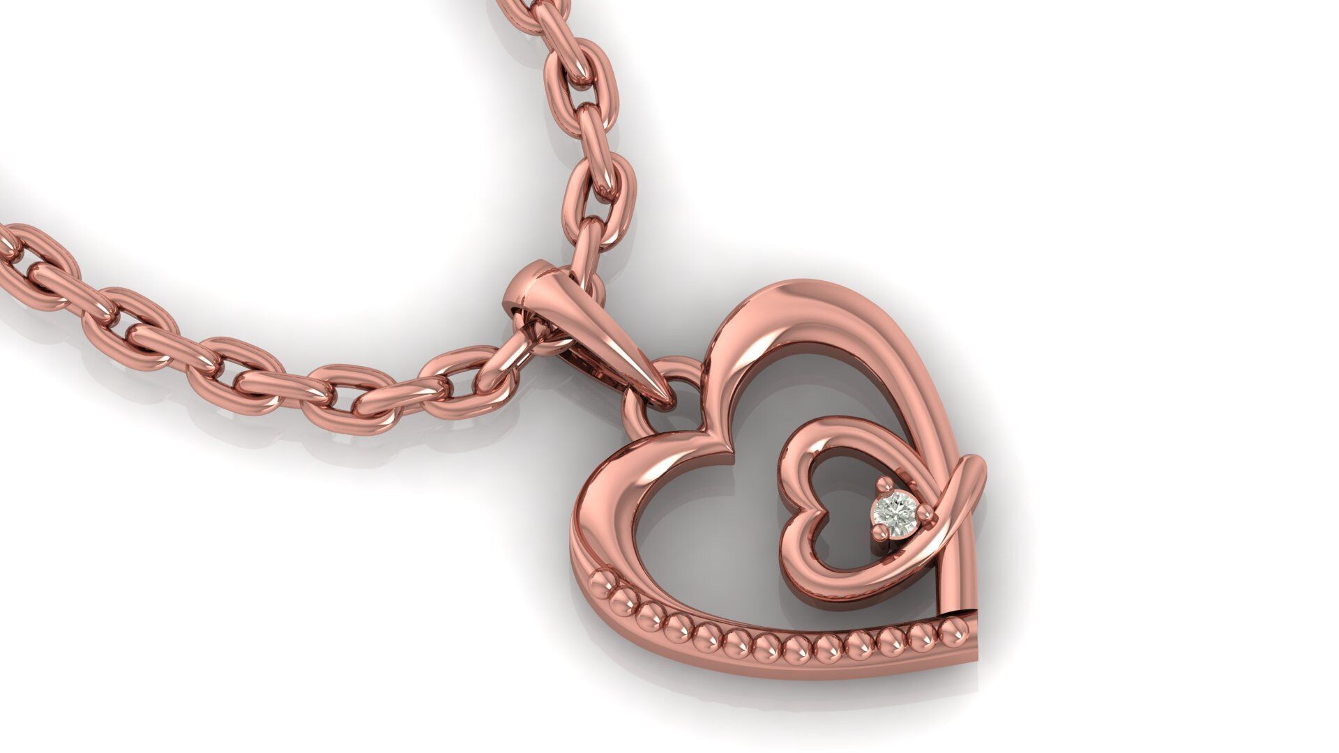 Pendant Necklace 3D print model_19