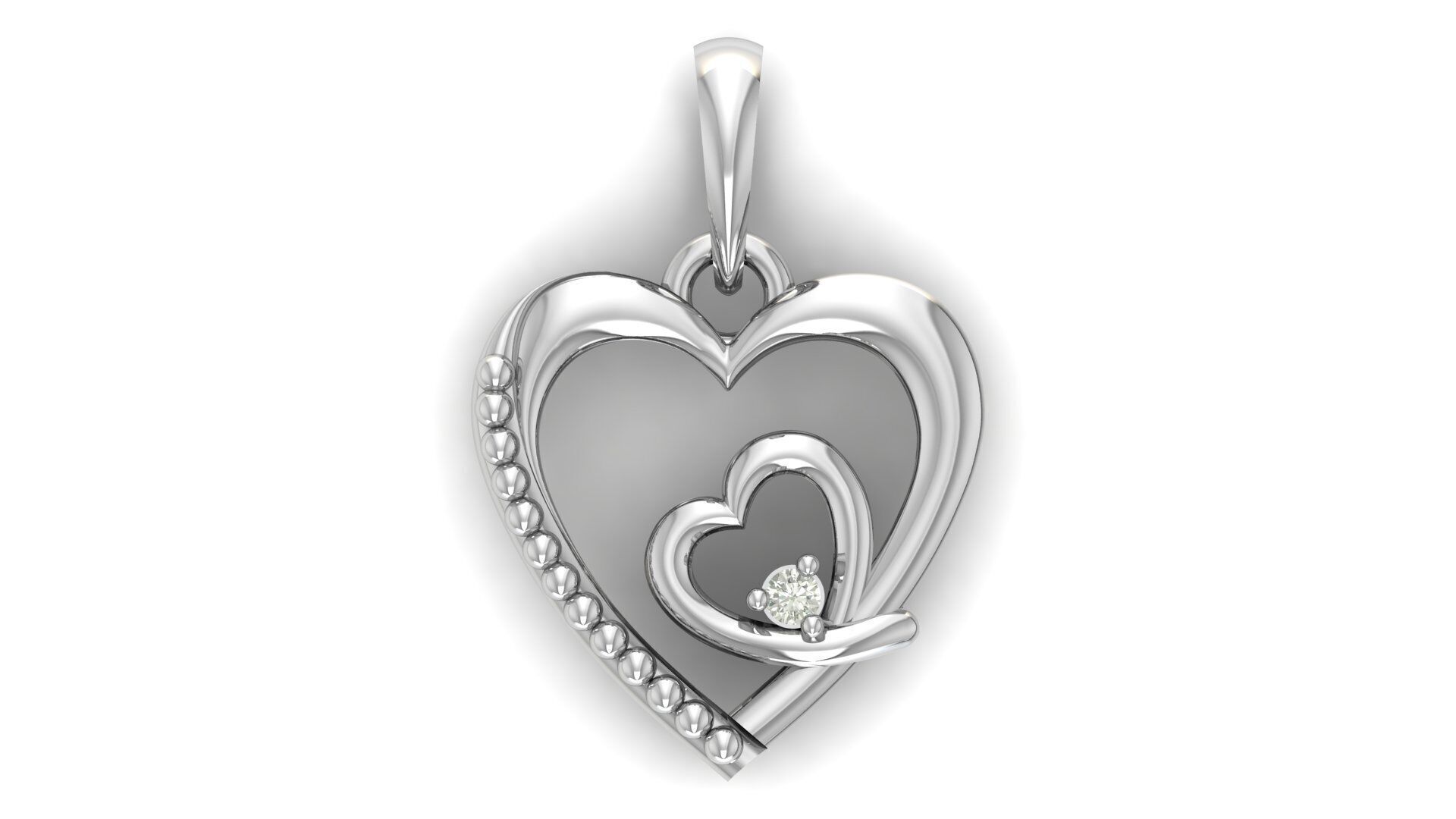 Pendant Necklace 3D print model_13