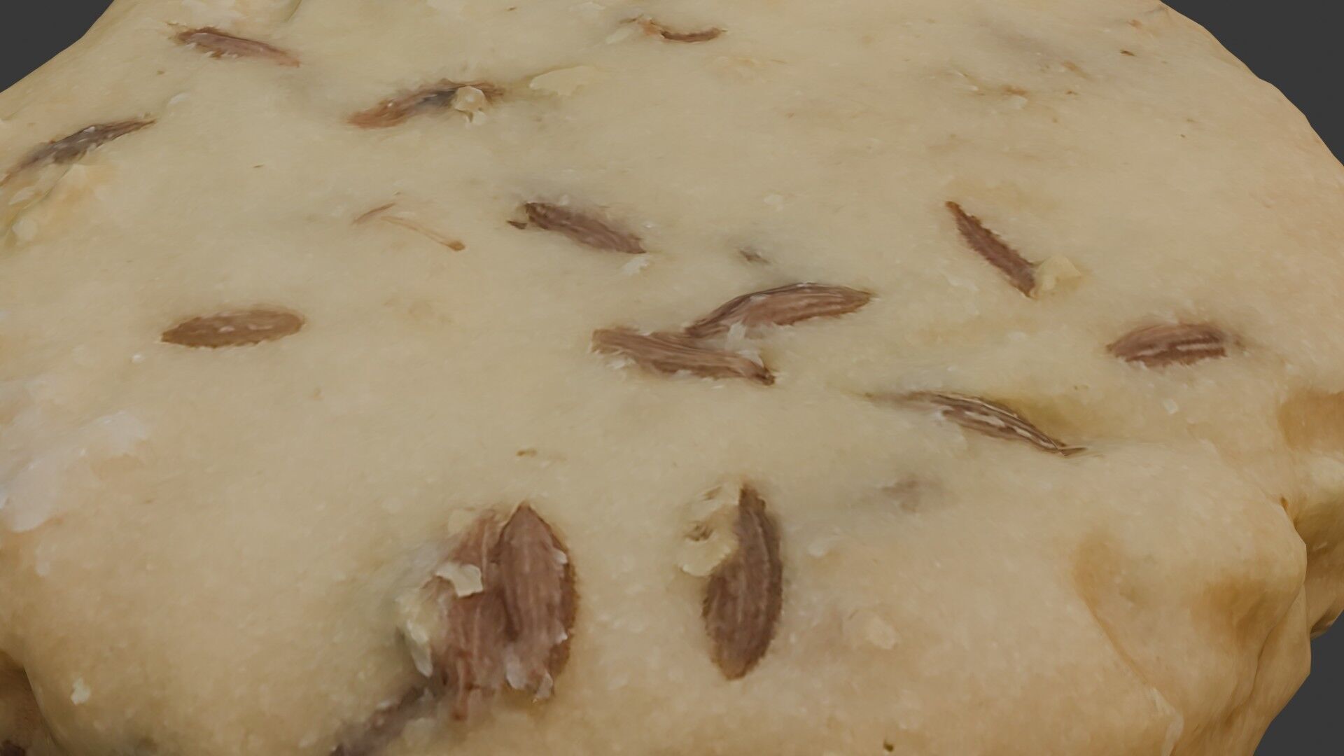 Fennel Cookie Scan Low-poly 3D model_3