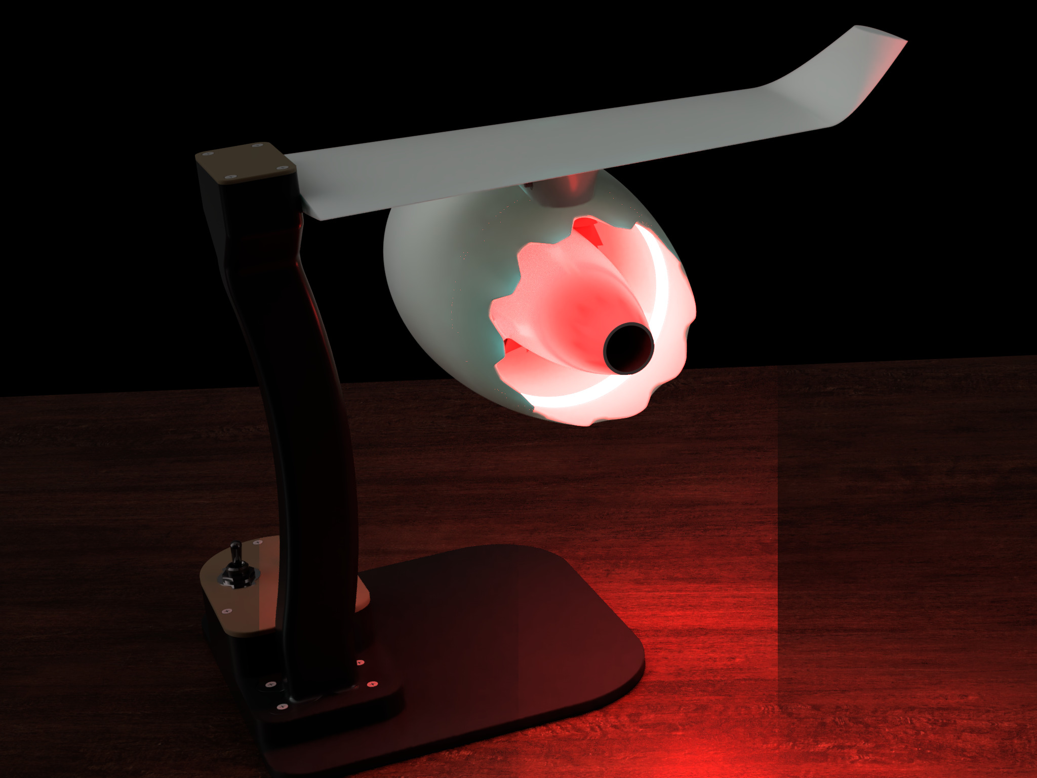 USB Desktop Turbofan 3D print model_3