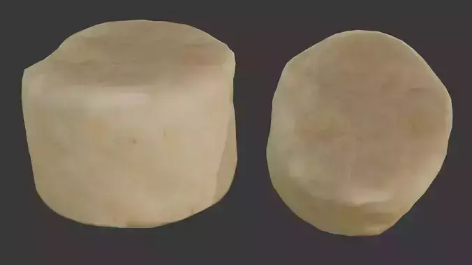 3D Scan of a Round Cheese Wheel