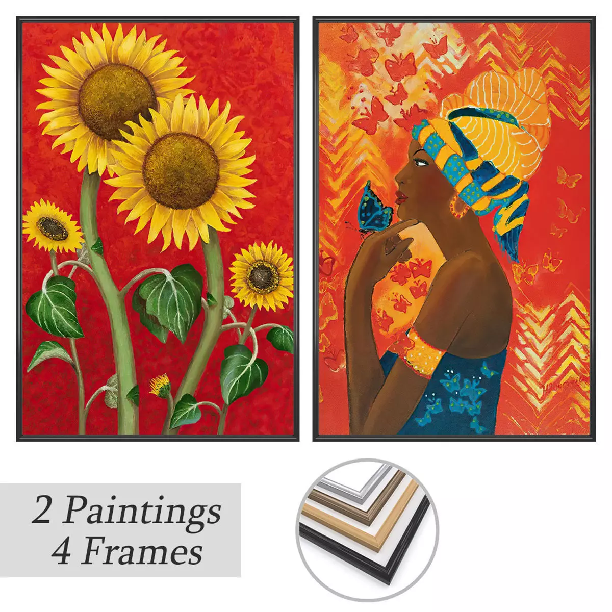 Wall Art Set 4367 3D model_0