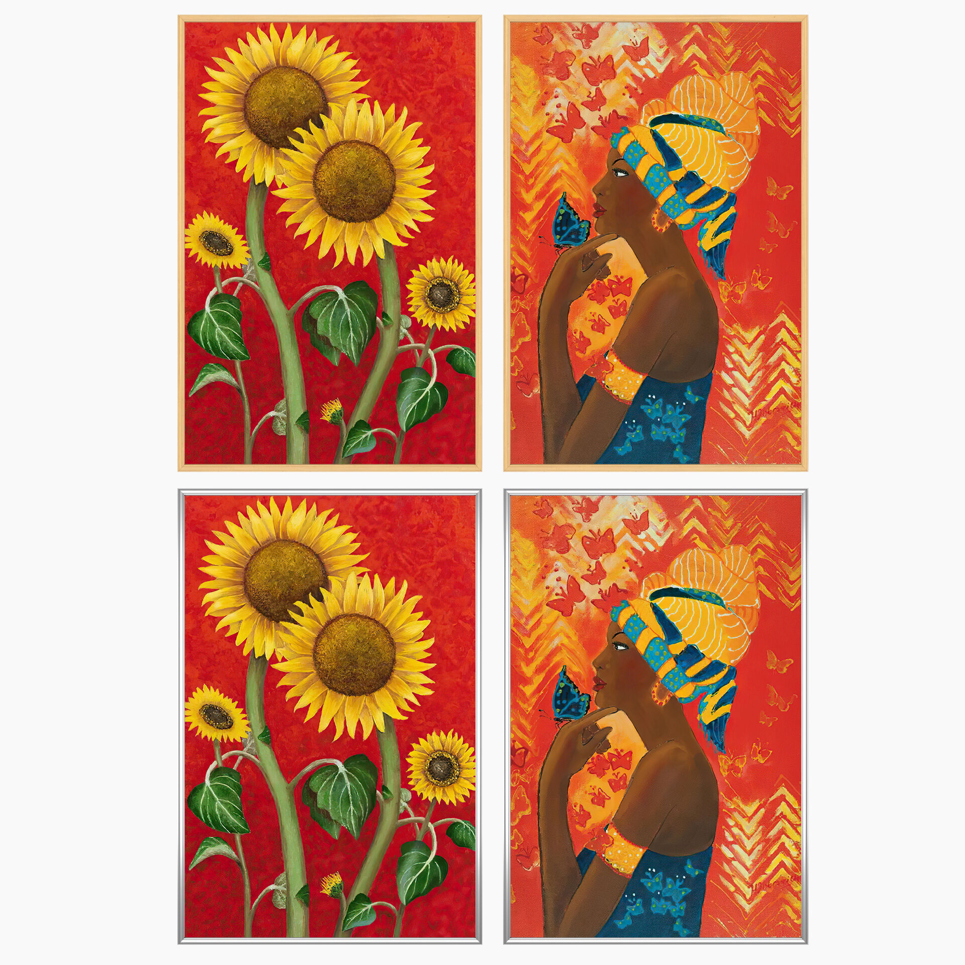 Wall Art Set 4367 3D model_2