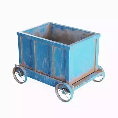 Old Mining Trolley 04