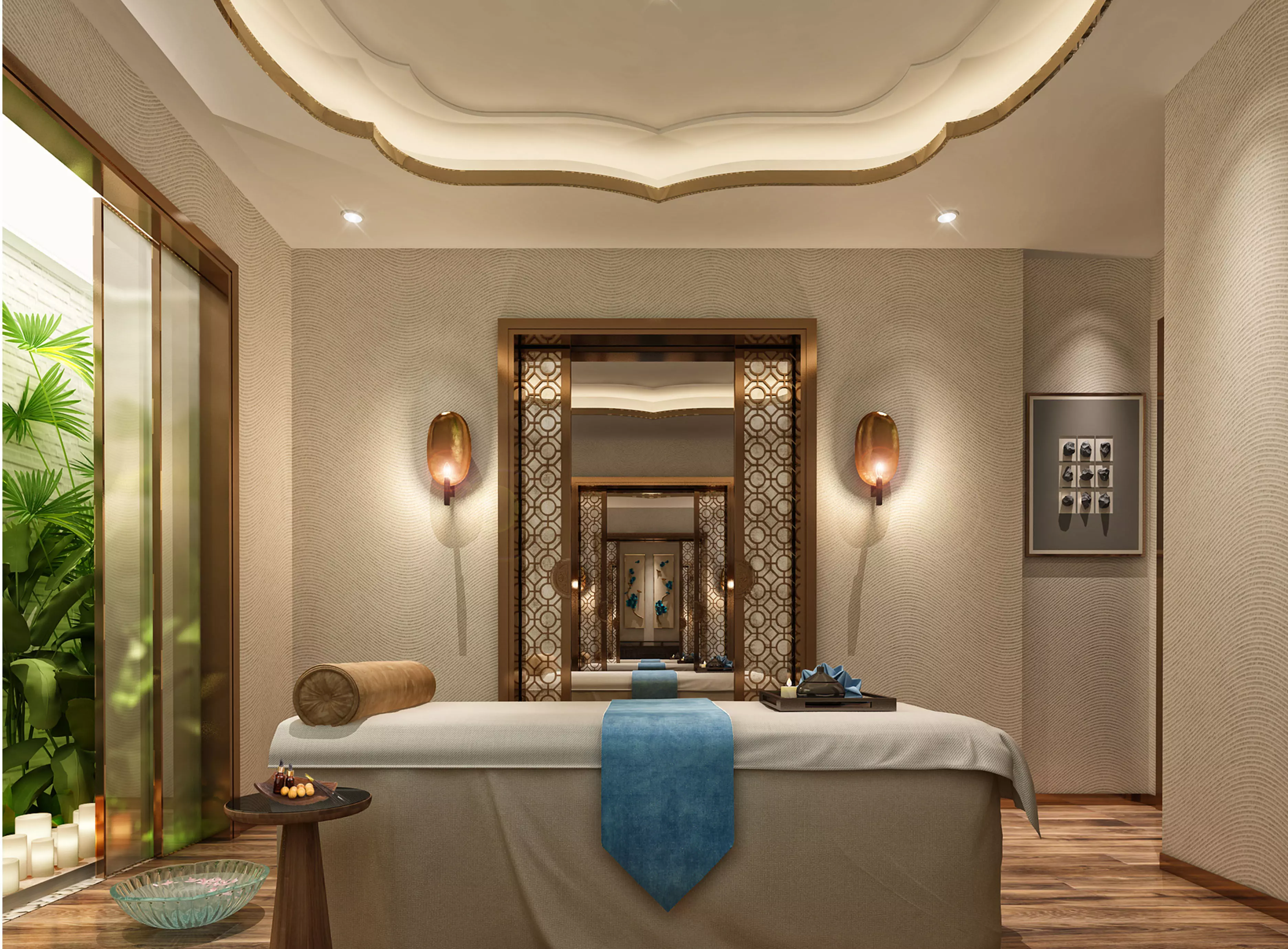 Massage Room 3D model