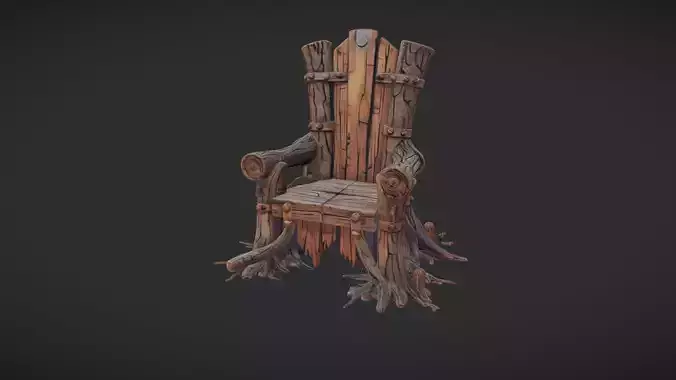 Wooden Throne