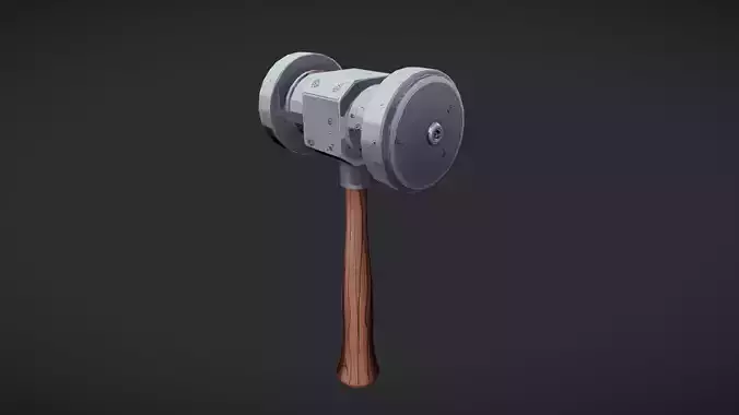 cartoon-style hammer