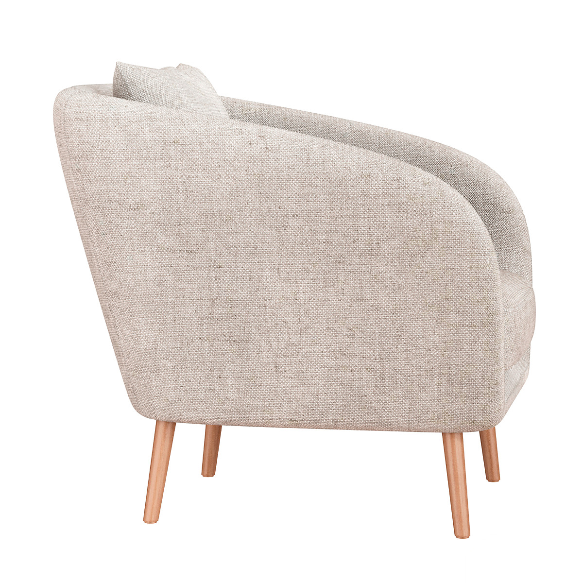 Hanna chair Low-poly 3D model_2