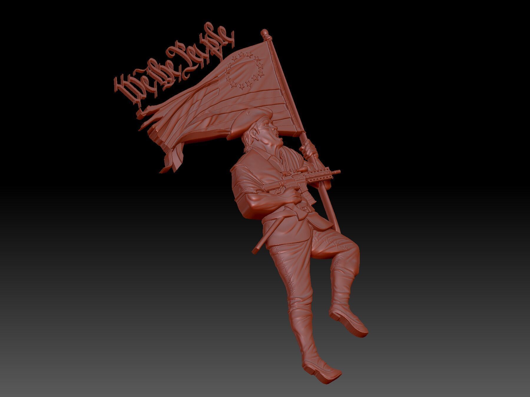 Wild west 3D print model_4