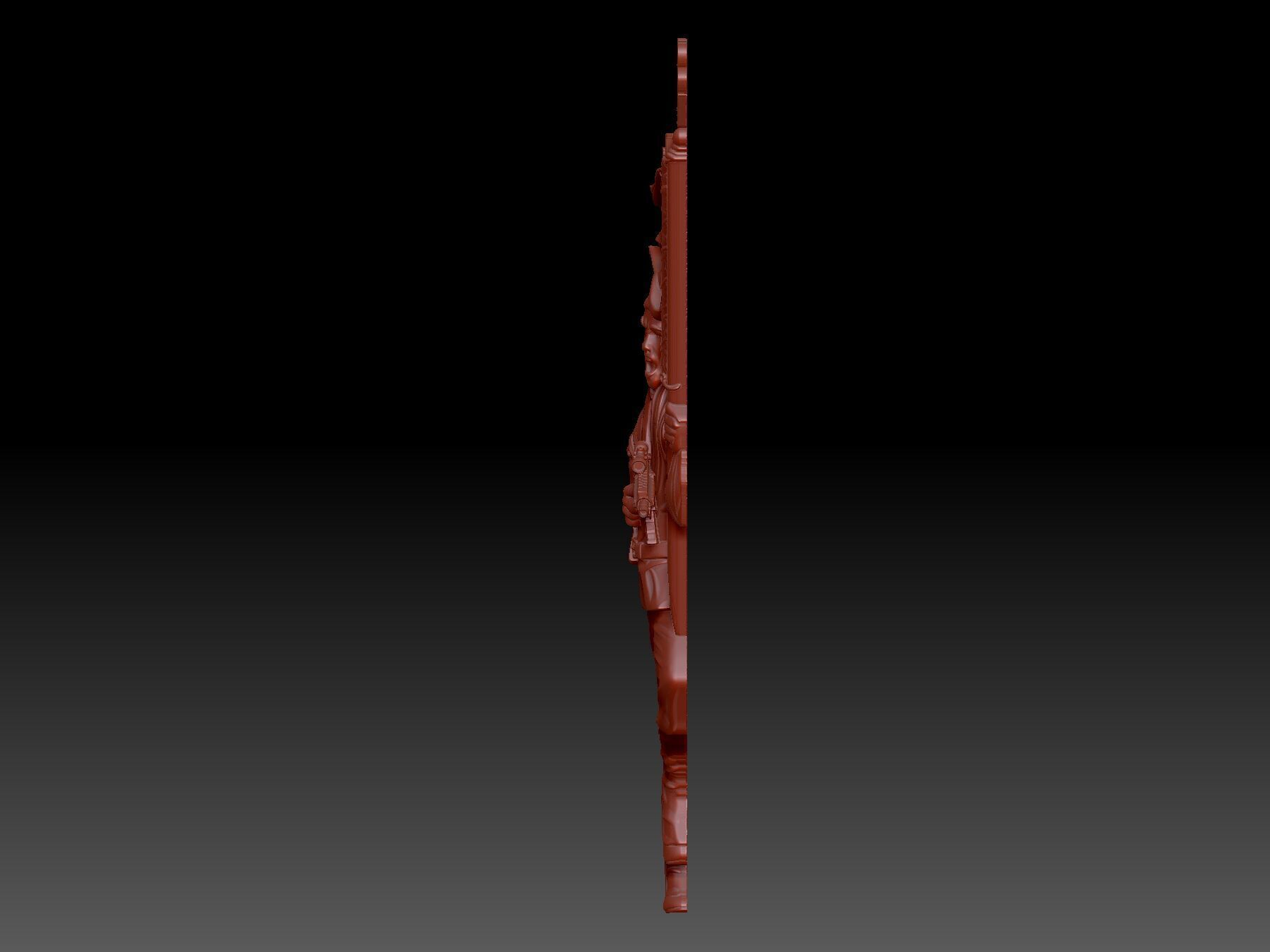 Wild west 3D print model_1