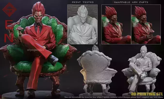 En  Dorohedoro 3D print model