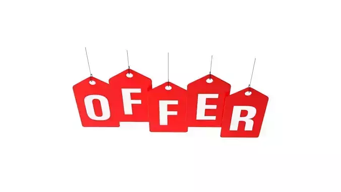 offer Low-poly 3D model