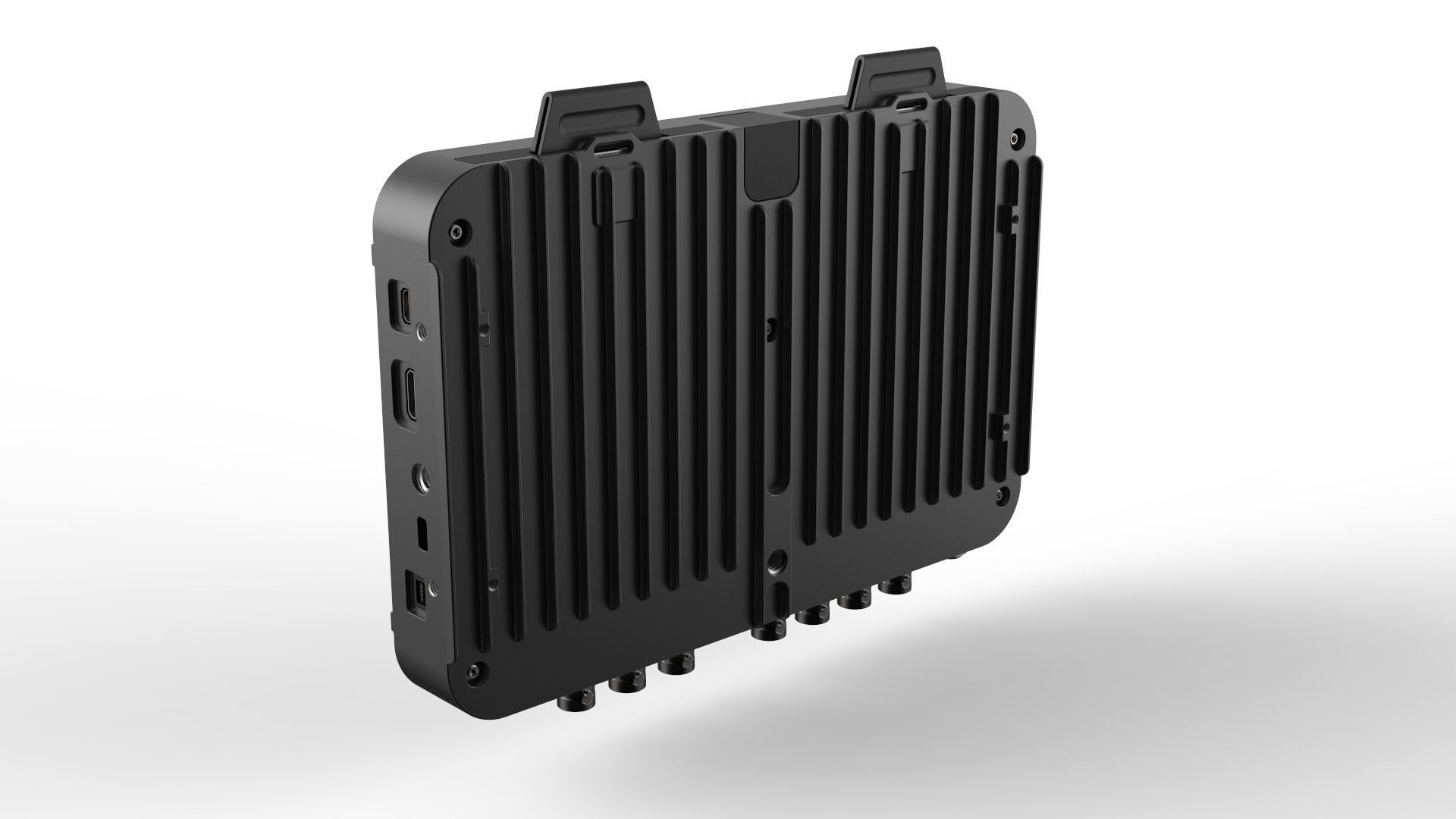 Convergent Design Odyssey 7Q Monitor plus SSD 3D model_4