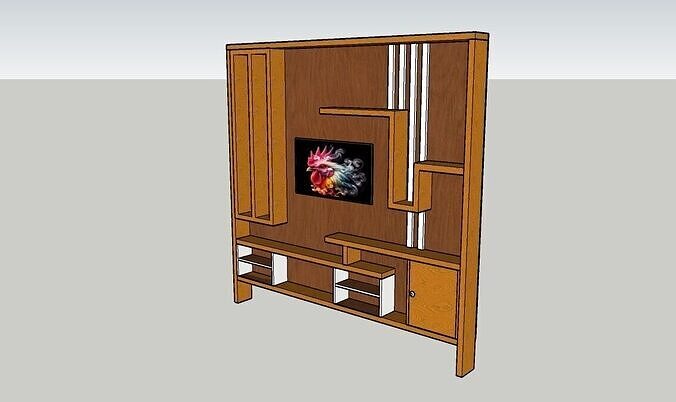 TV Wardrobe 3D model