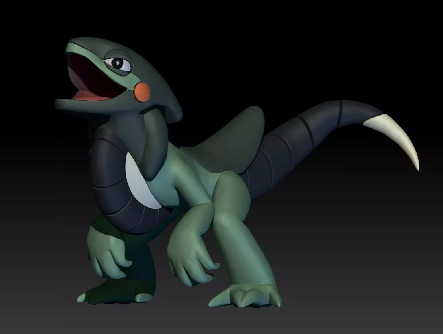 Pokemon Cyclizar 3D print model_0