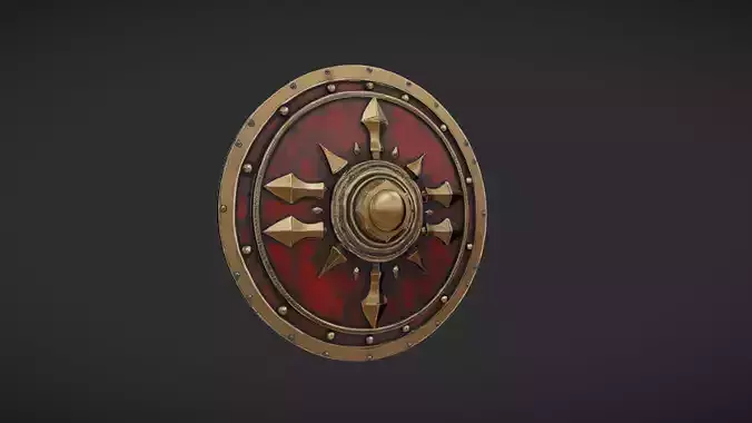 ornate medieval shield 2