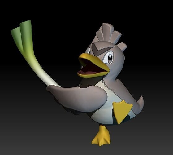 Pokemon Farfetchd 3D print model