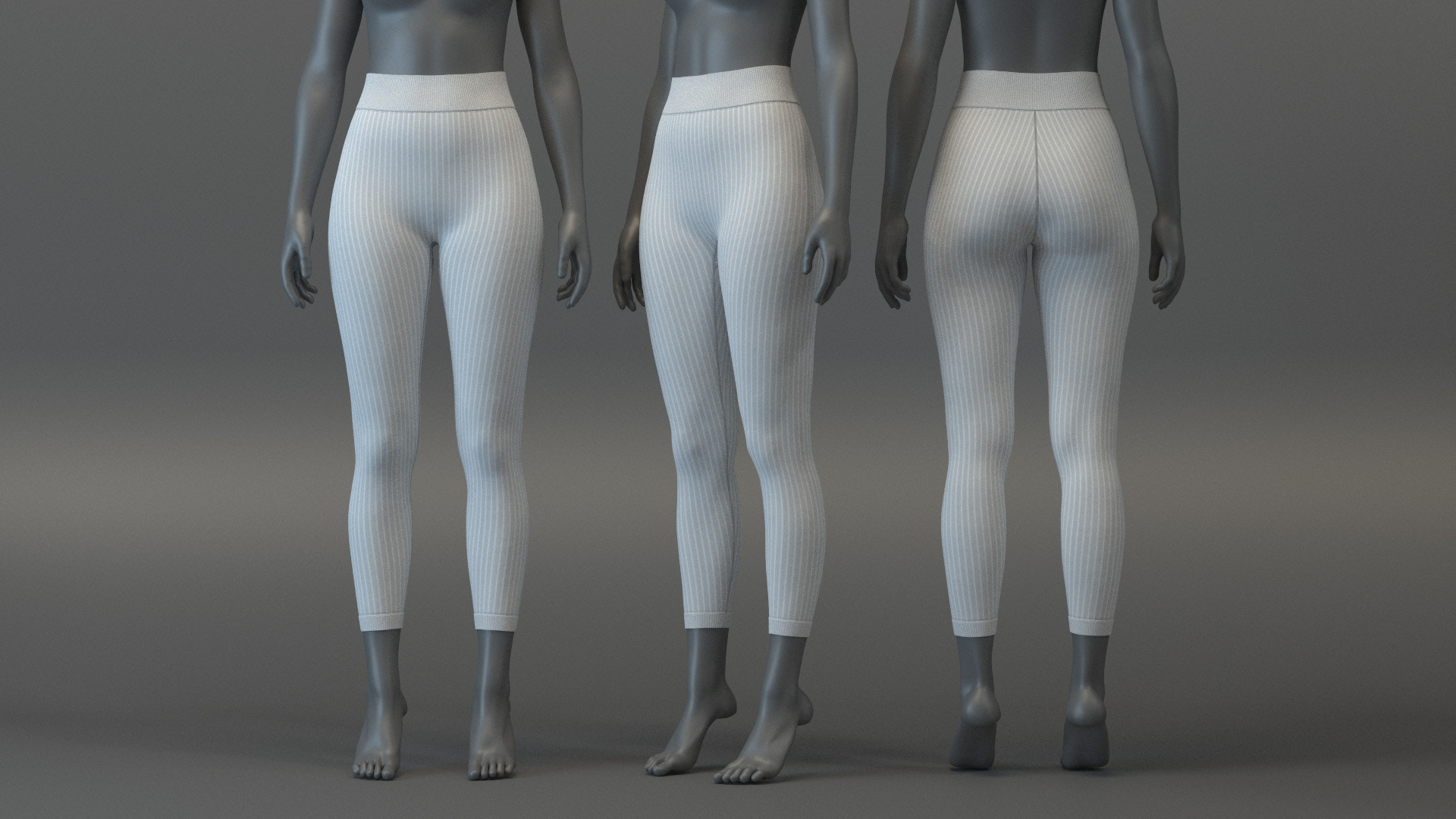 Thermal Top and Legging Set 3D model_3