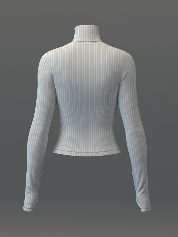 Thermal Top and Legging Set 3D model_21