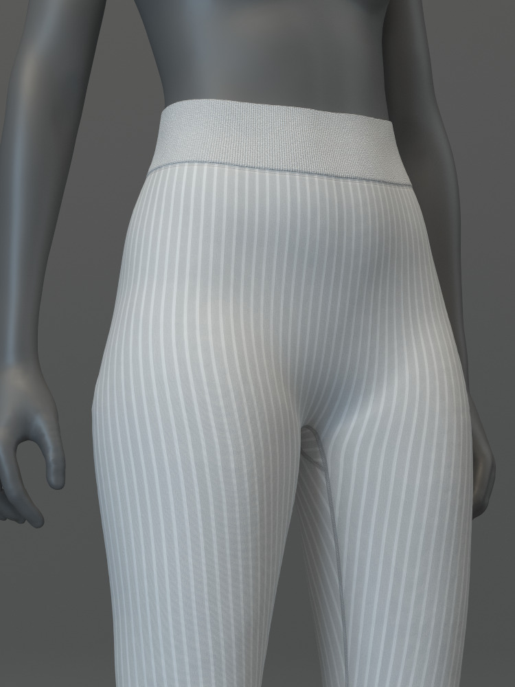 Thermal Top and Legging Set 3D model_14