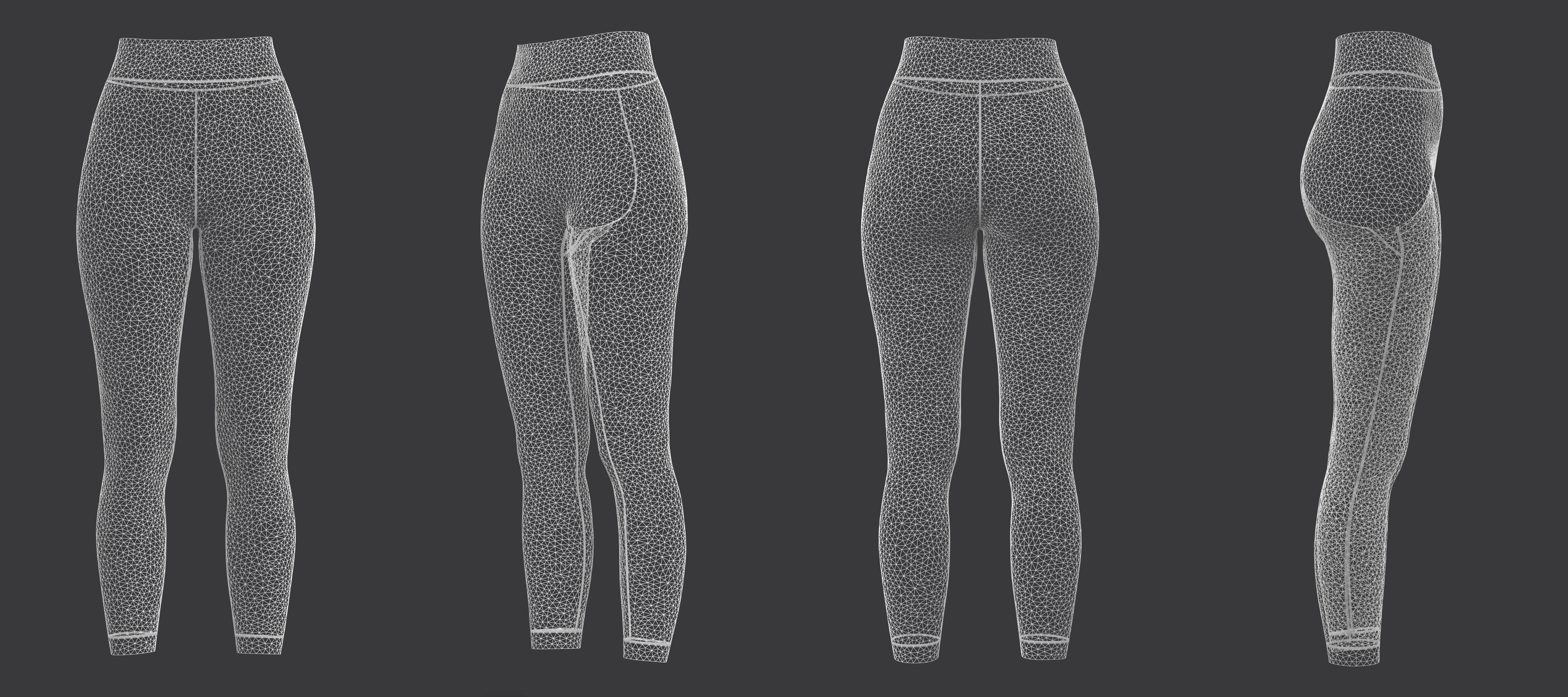 Thermal Top and Legging Set 3D model_30