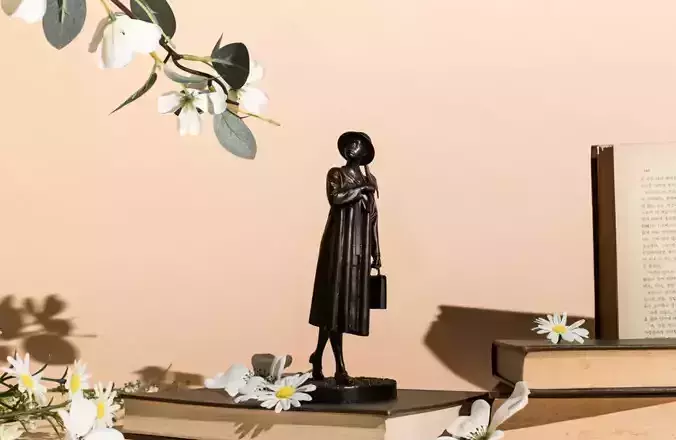 Kim Ransa 3D Printable Figure Pioneer of Korean women Education
