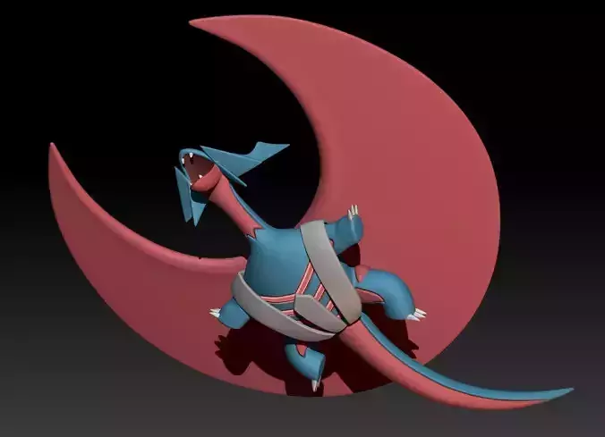 Pokemon Salamence Mega Evolution 3D print model