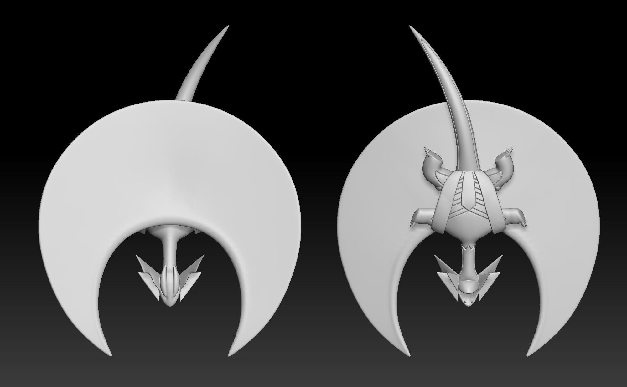 Pokemon Salamence Mega Evolution 3D print model_2