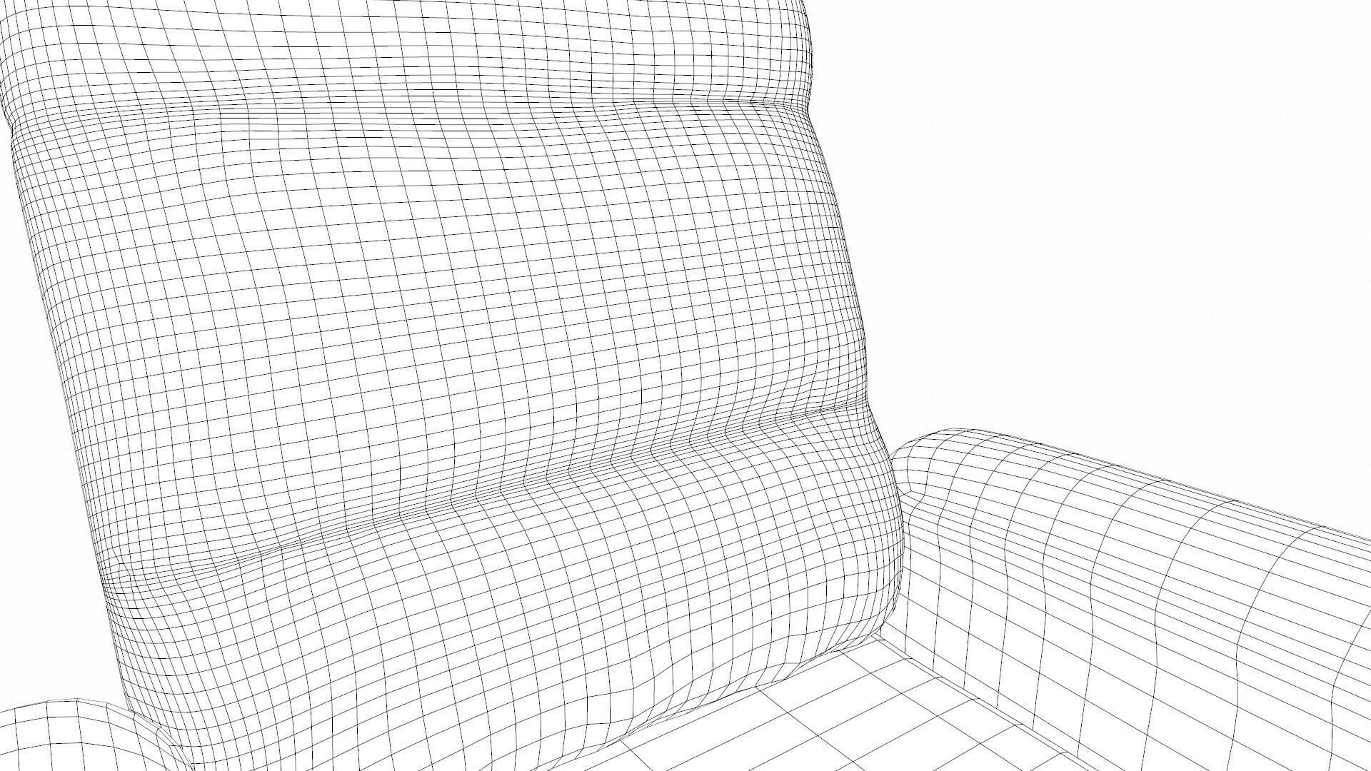 Recliner Chair 3D model_12