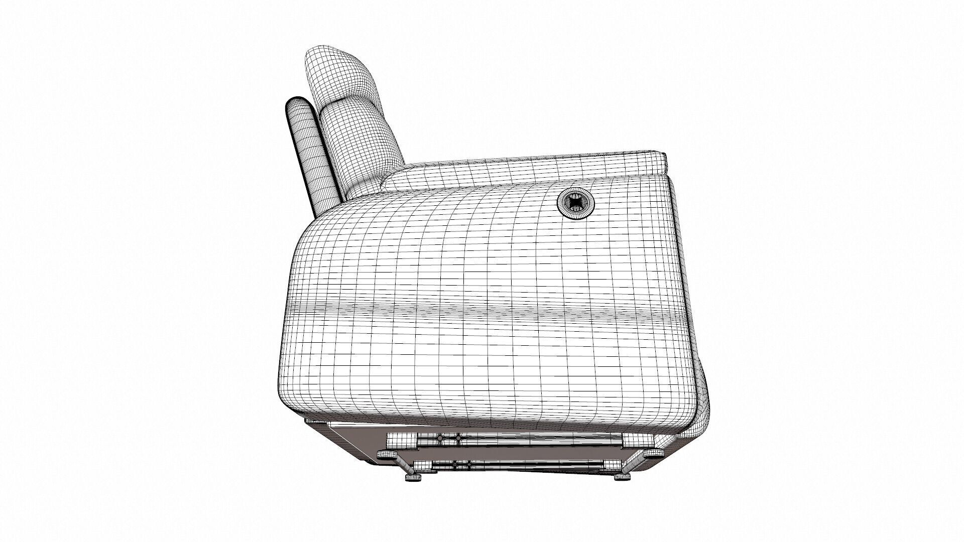 Recliner Chair 3D model_17