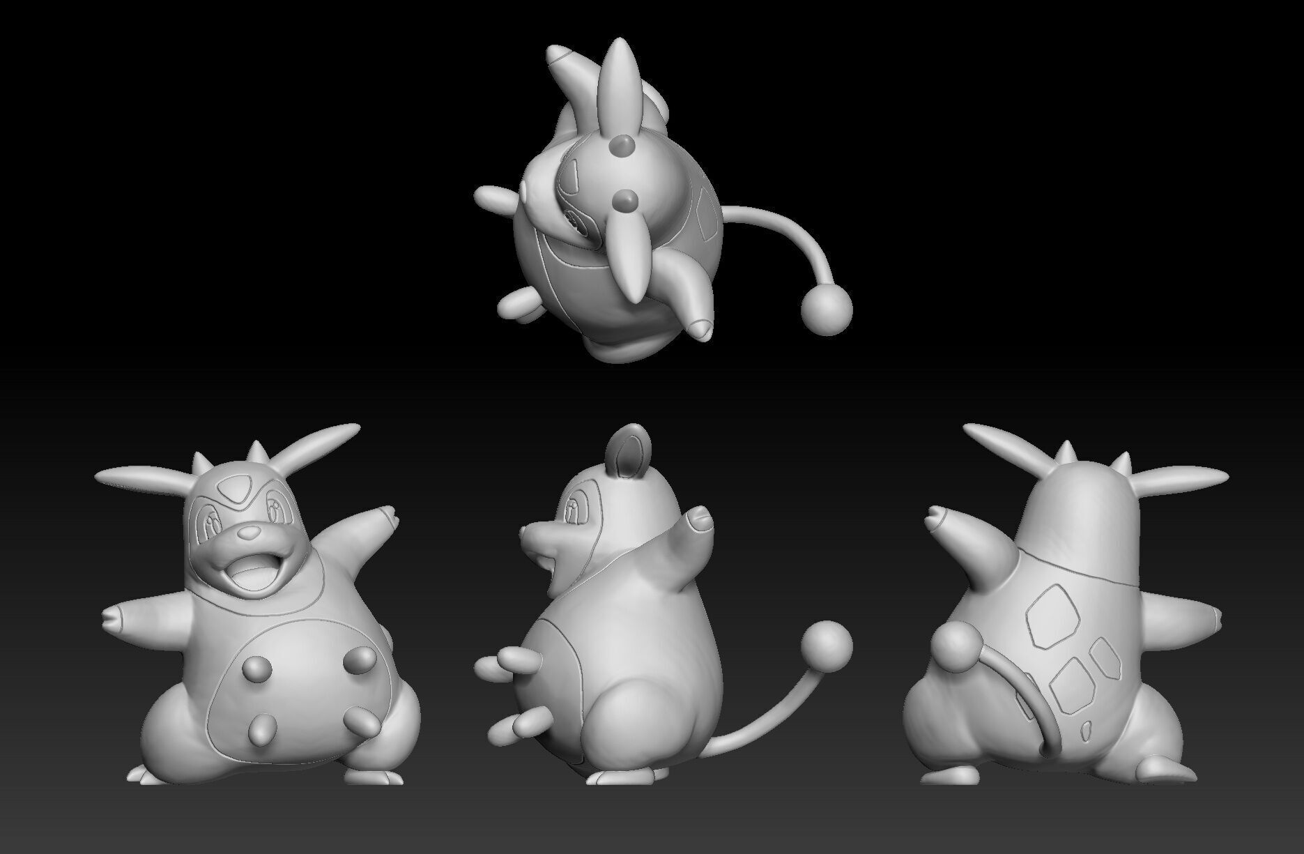 Pokemon Miltank 3D print model_1