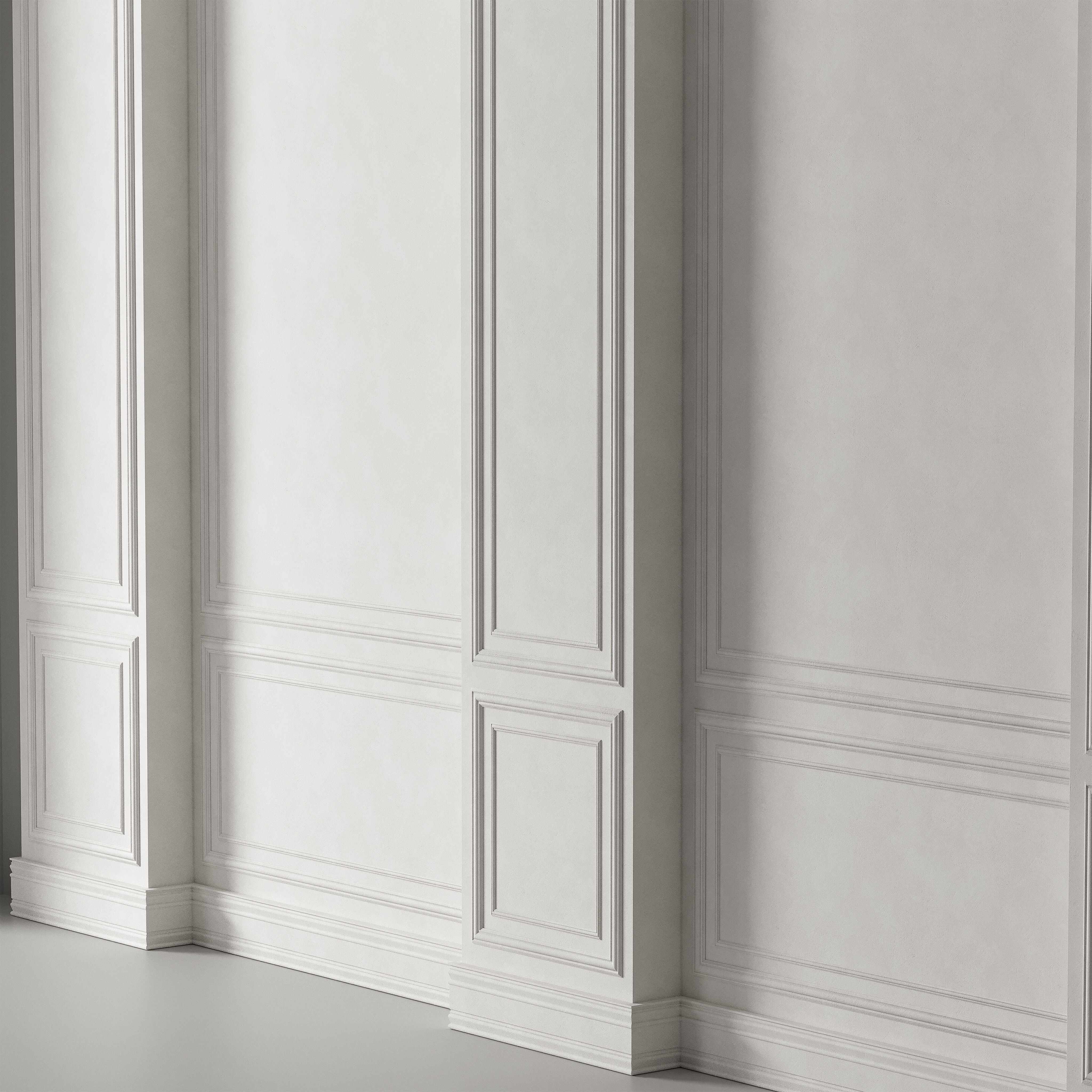 Classic 3D Wall Panel Elegant Design for Interior Decor 3 3D model_1