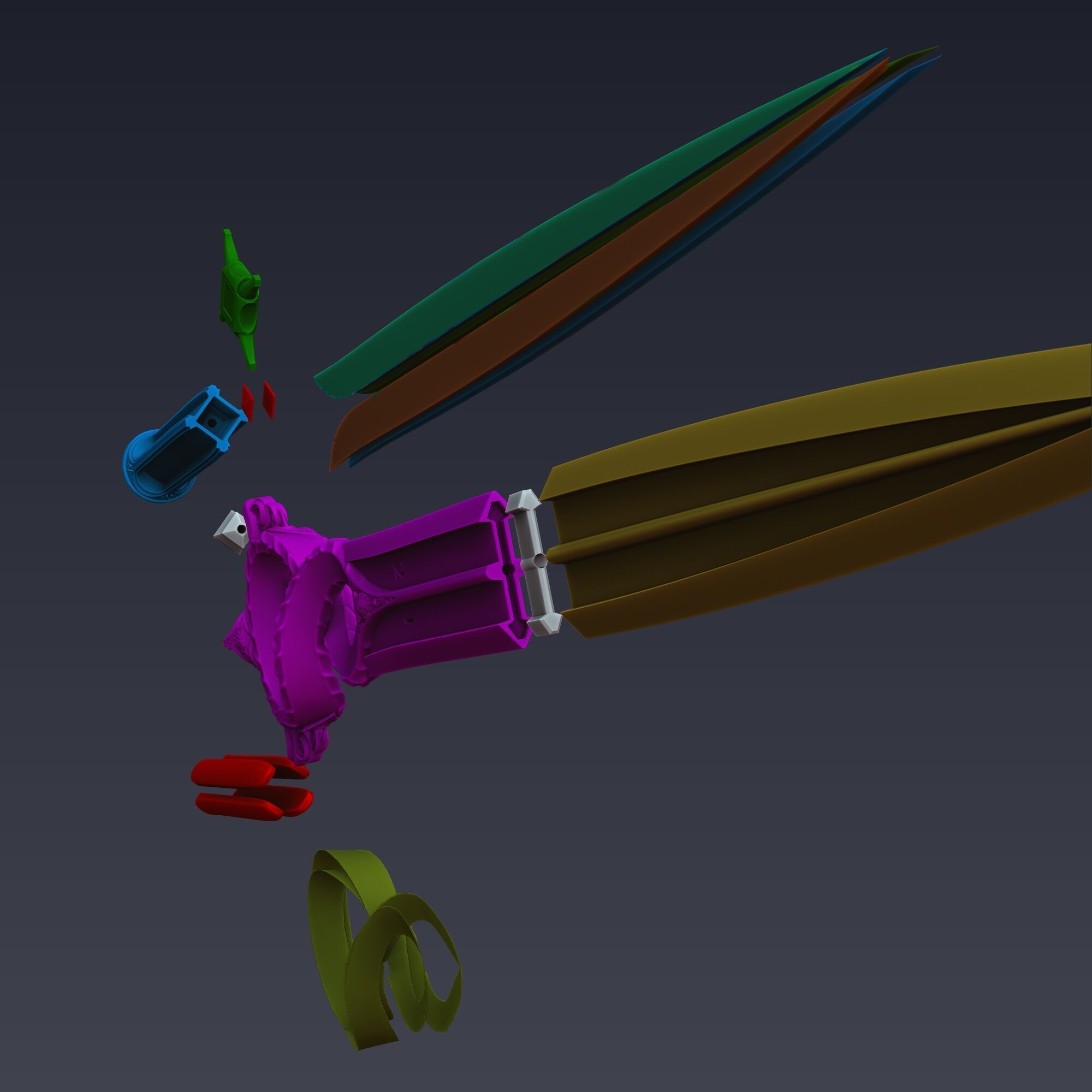 Crimson Mischief - Baldurs Gate 3 3D print model_7