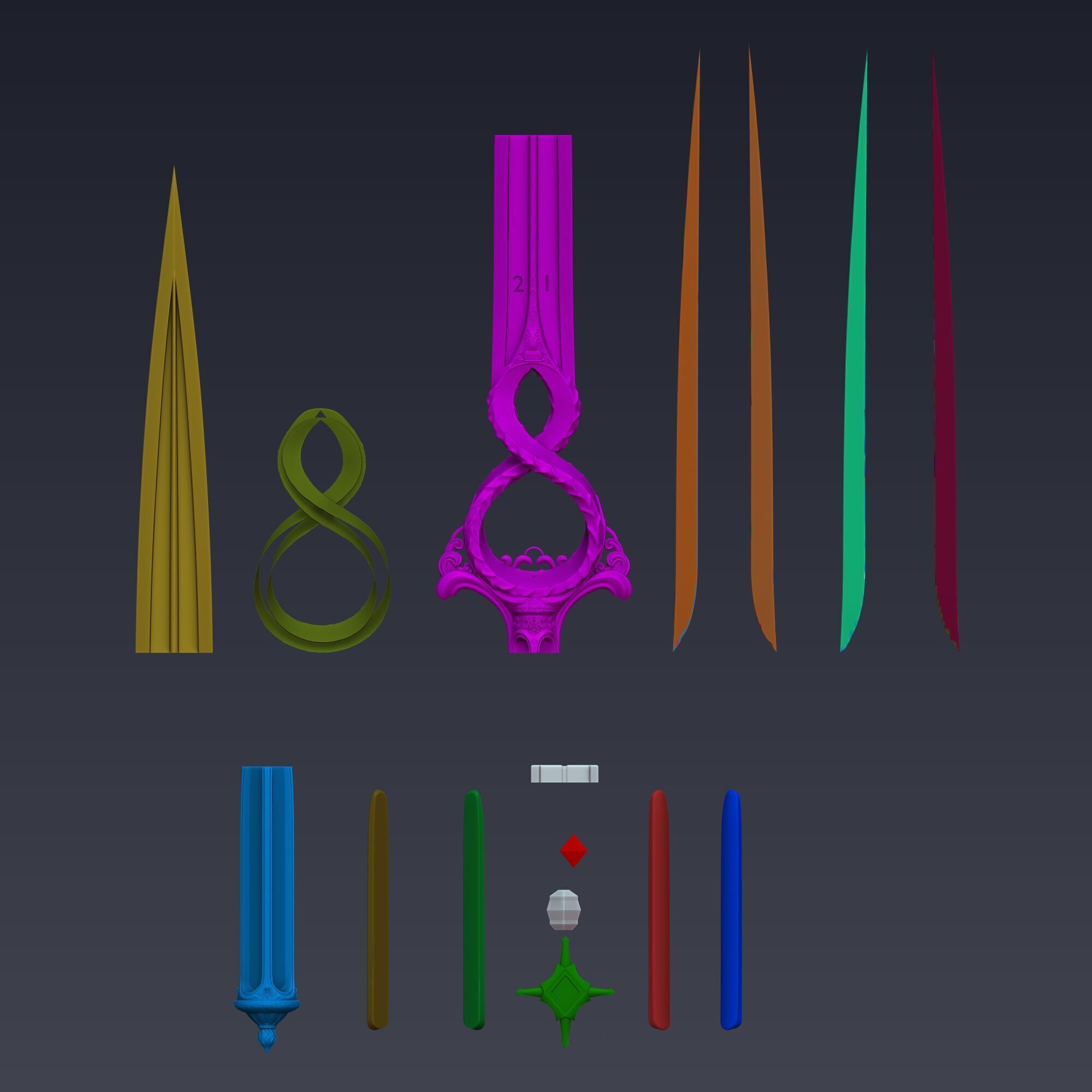 Crimson Mischief - Baldurs Gate 3 3D print model_8