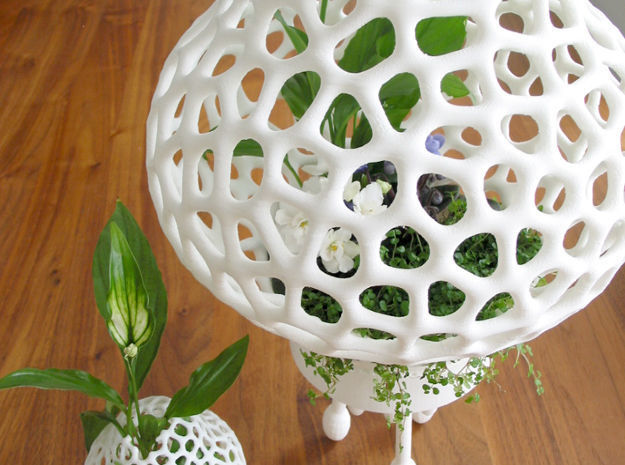 Big Space-Rocket with Pot and Funnel 3D print model_8