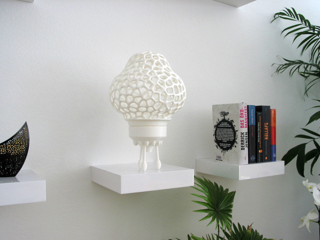 Big Space-Rocket with Pot and Funnel 3D print model_3