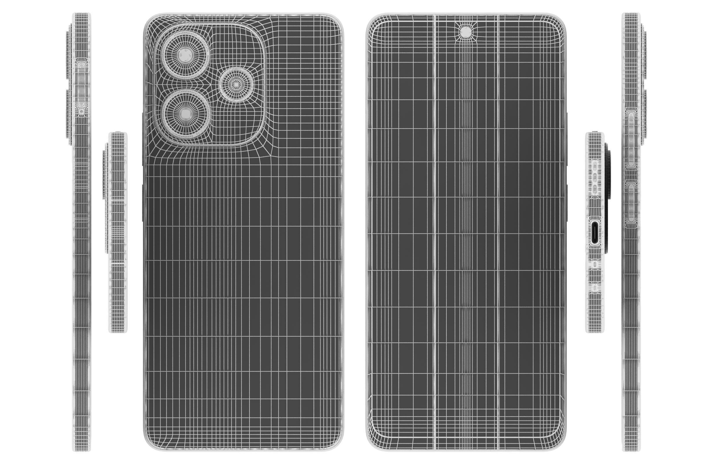 OPPO A5 Vitality Edition Agate Pink 3D model_17