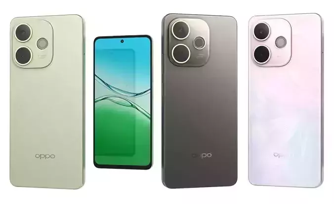 OPPO A5 Vitality Edition All Colors 3D model